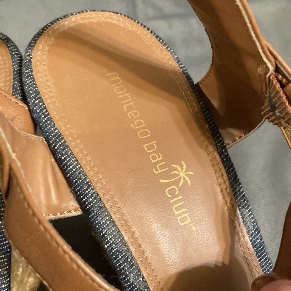 Montego Bay club wedge sandals size 9.5 - Picture 5 of 9
